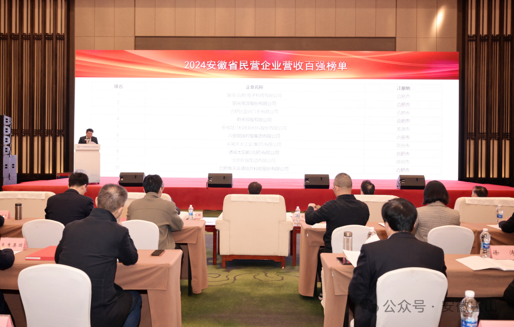 “全省百强”！霍山这两家企业上榜